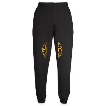 zombie hunter Halloween quote - Unisex Joggers - black - Front - AI Model Female 172 light (172cm)