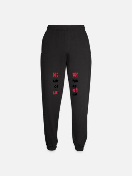Min farbror den bästa fiskaren - Joggingbyxor unisex - svart