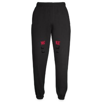 My BROTHER, you are the only man in my life - Unisex Joggers - black - Front - AI Model Female 172 light (172cm)