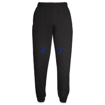 2 Lamas Team Freunde Sonnenbrille Fist Pump Loch - Unisex Jogginghose - Schwarz - Vorne - AI Model Female 172 light (172cm)