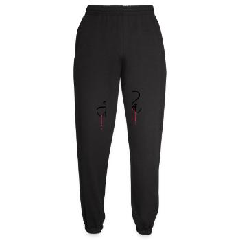 Blut La Familia - Unisex Jogginghose - Schwarz - Vorne - AI Model Female 172 light (172cm)