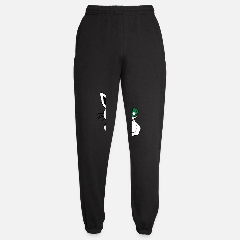 Rich Money Bag Easter Banknotes - Unisex Joggers - black