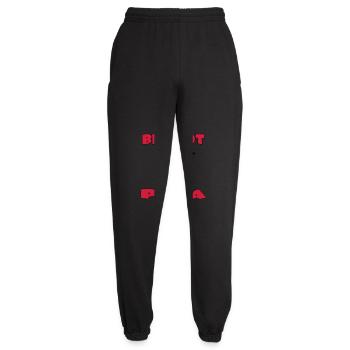 BIENTOT PAPA - Pantalon de jogging unisexe - noir - Devant - AI Model Female 172 light (172cm)