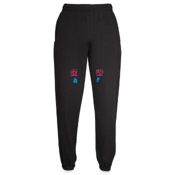 CRAZY BIG SISTER - Unisex Joggers - black - Front - AI Model Female 172 light (172cm)