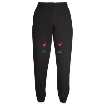 text difference be different many team pattern re - Unisex Joggers - black - Front - AI Model Female 172 light (172cm)