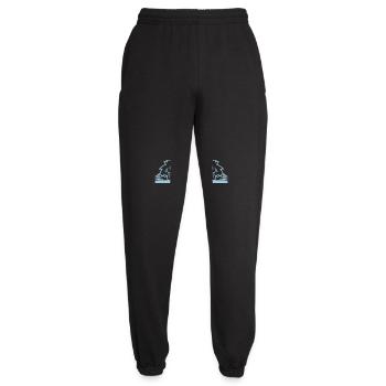 2 DJ Monster Freunde Horror Halloween Mischpult - Unisex Jogginghose - Schwarz - Vorne - AI Model Female 172 light (172cm)