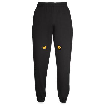 1974 - Unisex Jogginghose - Schwarz - Vorne - AI Model Female 172 light (172cm)