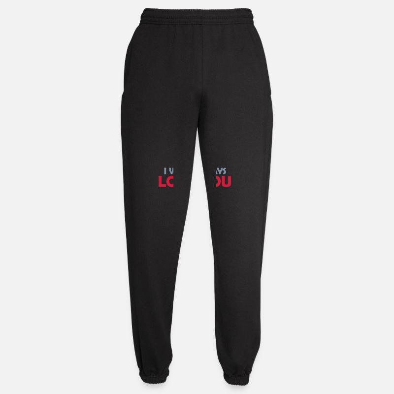 I will always love - Unisex Jogginghose - Schwarz