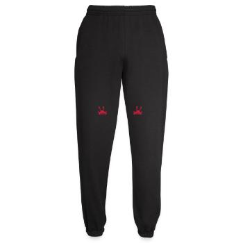 4 Hasen Familie Kinder Eltern Vier Geschwister Süß - Unisex Jogginghose - Schwarz - Vorne - AI Model Female 172 light (172cm)