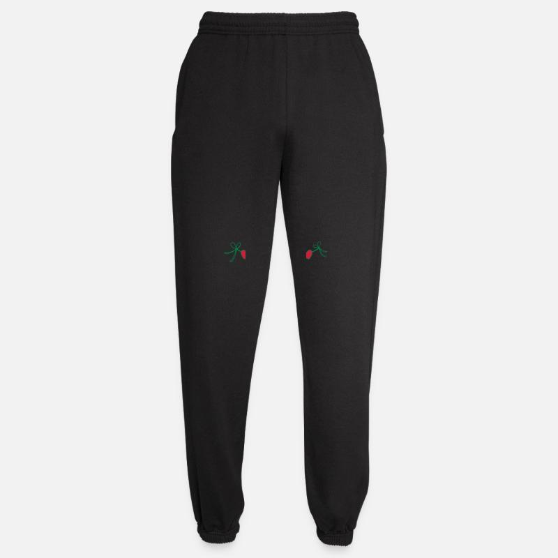 Herzgirlande Girlande Herzen - Unisex Jogginghose - Schwarz
