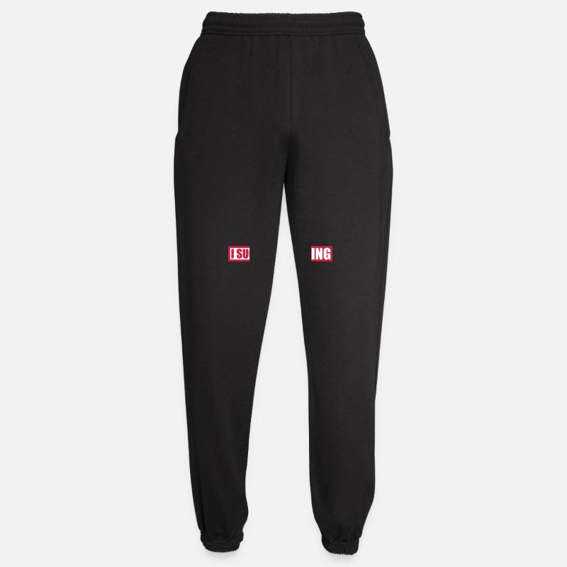 I suck at bowling - Unisex Joggers - black