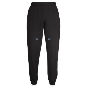 Marathon 42195 meters - Unisex Joggers - black - Front - AI Model Female 172 light (172cm)