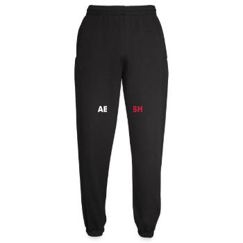 angling - Unisex Joggers - black - Front - AI Model Female 172 light (172cm)