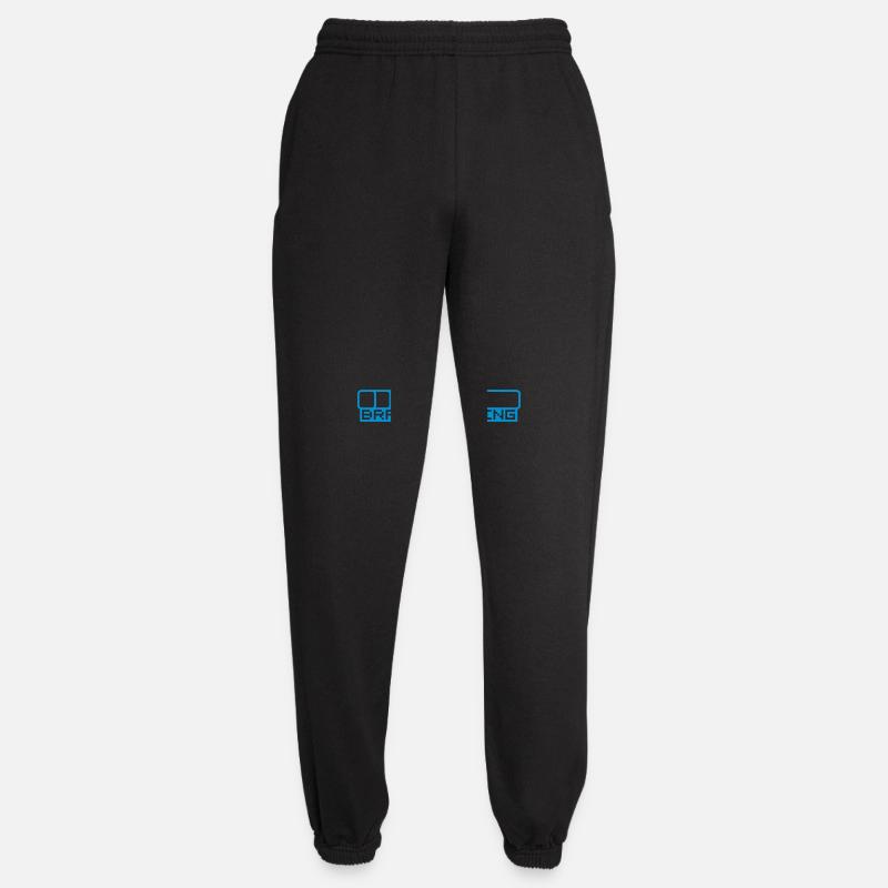 Brain Loading Bar - Unisex Joggers - black
