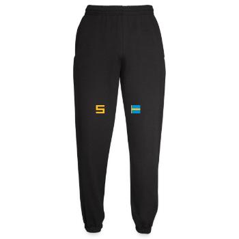 Sweden - Unisex Joggers - black - Front - AI Model Female 172 light (172cm)