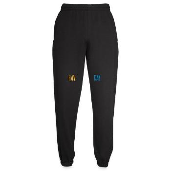 have a good day - Unisex Jogginghose - Schwarz - Vorne - AI Model Female 172 light (172cm)