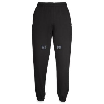 have a good day - Unisex Jogginghose - Schwarz - Vorne - AI Model Female 172 light (172cm)