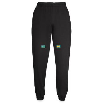 fight like ukrainians quote - Unisex Joggers - black - Front - AI Model Female 172 light (172cm)