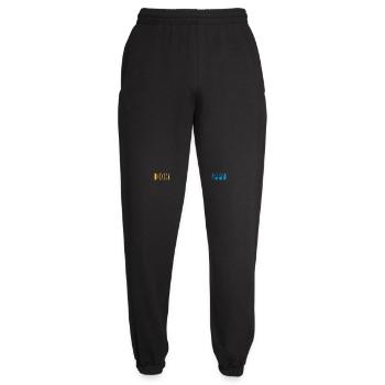 Ne vous dépêchez pas d’être heureux - Pantalon de jogging unisexe - noir - Devant - AI Model Female 172 light (172cm)