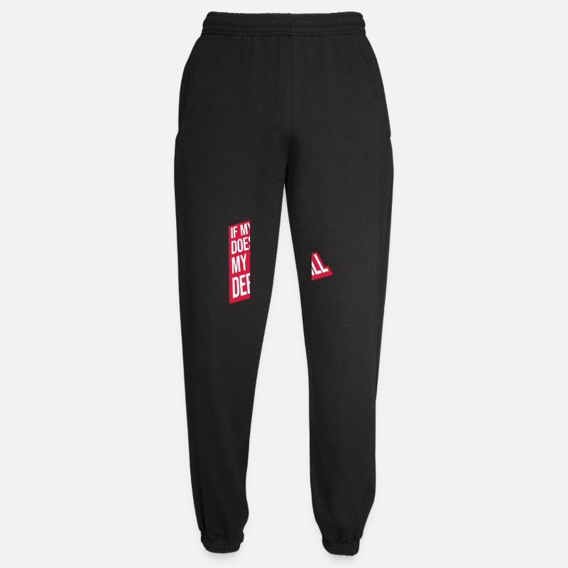 my face definitely will - Unisex Joggers - black