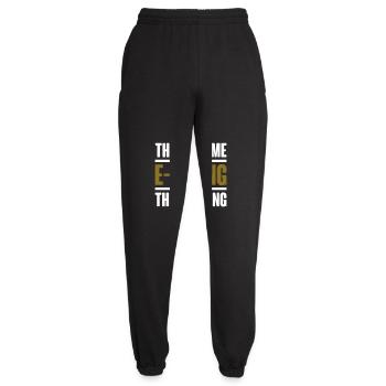 They see me e biking - Vector Graphics - Unisex Joggers - black - Front - AI Model Female 172 light (172cm)