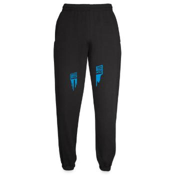 Workout Fitness Motivation Komfortzone - Unisex Jogginghose - Schwarz - Vorne - AI Model Female 172 light (172cm)