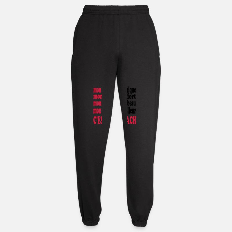 Mon COACH est beau - Pantalon de jogging unisexe - noir