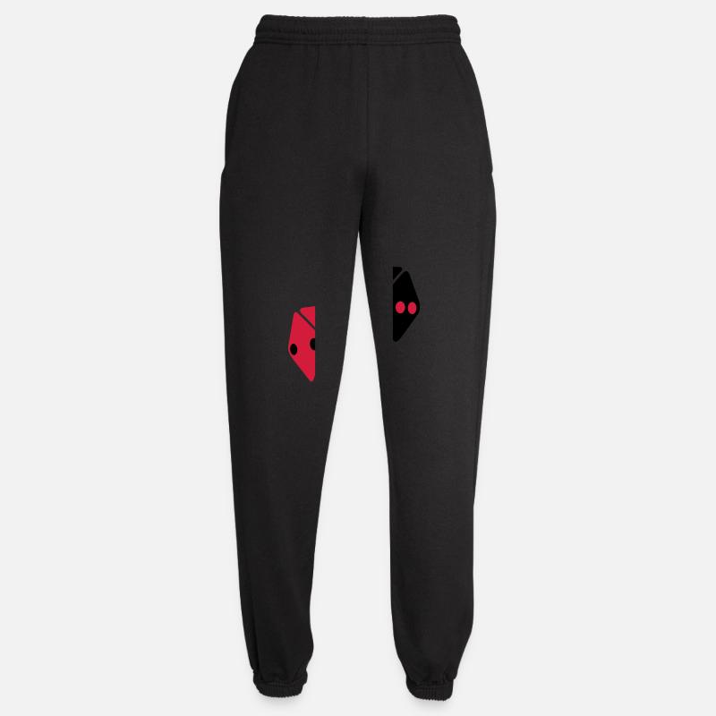 würfel - Unisex Jogginghose - Schwarz