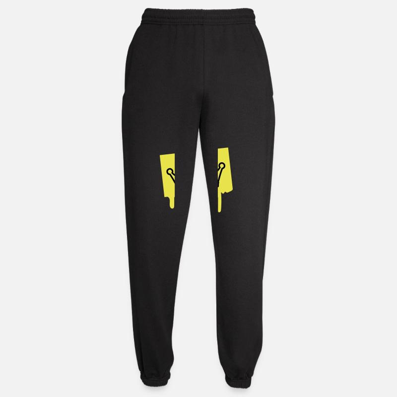 Krone Symbol - Unisex Jogginghose - Schwarz