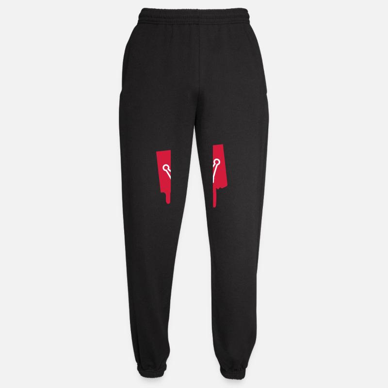 Krone Symbol - Unisex Jogginghose - Schwarz