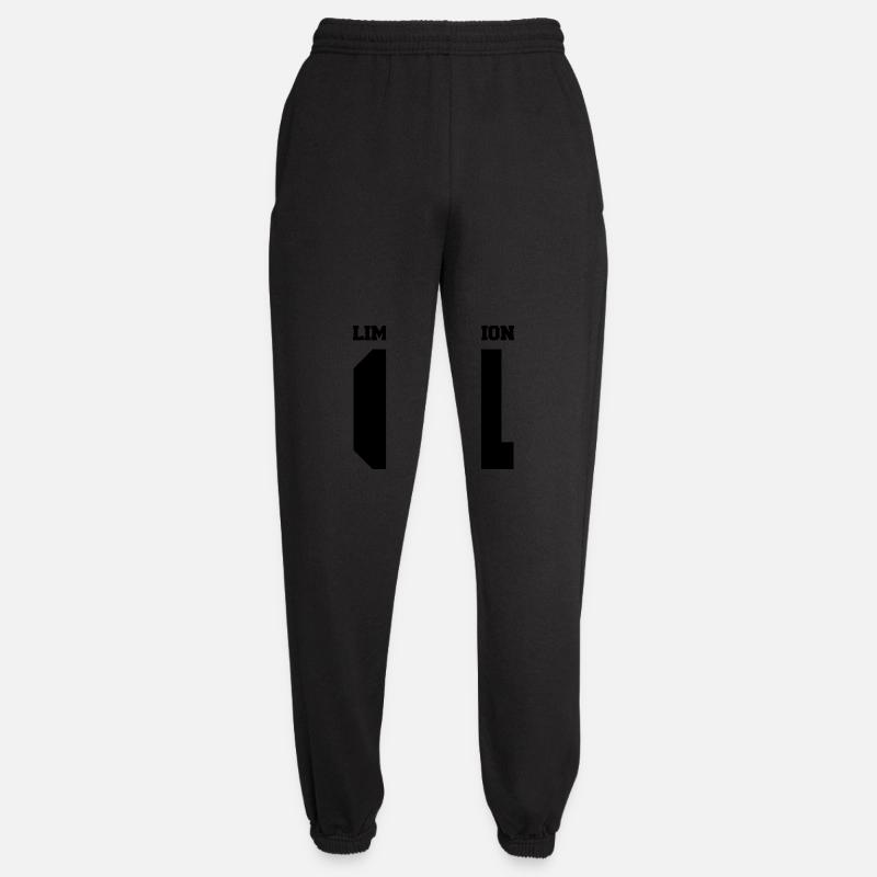 Édition limitée 01 - Pantalon de jogging unisexe - noir