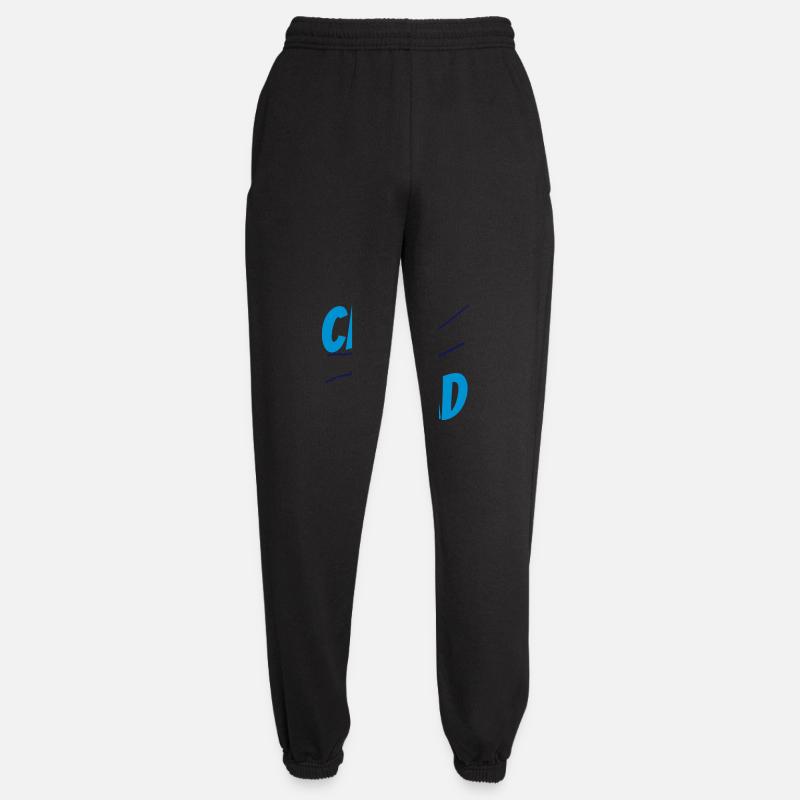 Conception du logo Cat Dad - Pantalon de jogging unisexe - noir