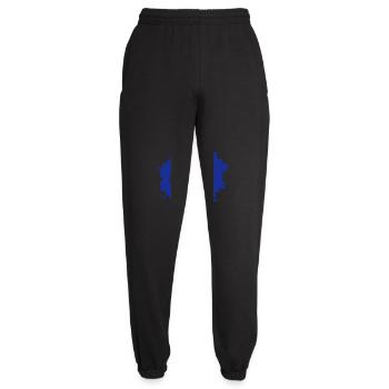 kuh klecks - Unisex Jogginghose - Schwarz - Vorne - AI Model Female 172 light (172cm)