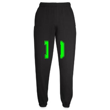 10 - Unisex Jogginghose - Schwarz - Vorne - AI Model Female 172 light (172cm)