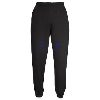 2 canards mineur pioche casque lampe amis mignon - Pantalon de jogging unisexe - noir - Devant - AI Model Female 172 light (172cm)