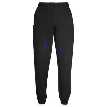 2 Fliegende Raupen Regenschirm Team Freunde Urlaub - Unisex Jogginghose - Schwarz - Vorne - AI Model Female 172 light (172cm)