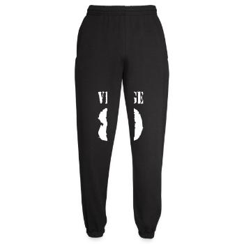 Vintage 1989 - Jahrgang 89 - Party Vector - Unisex Joggers - black - Front - AI Model Female 172 light (172cm)