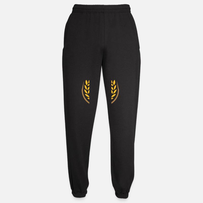 Lorbeerkranz Eis Waffel Schokolade - Unisex Jogginghose - Schwarz