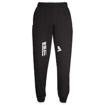 warning official teenager Zitat - Unisex Jogginghose - Schwarz - Vorne - AI Model Female 172 light (172cm)