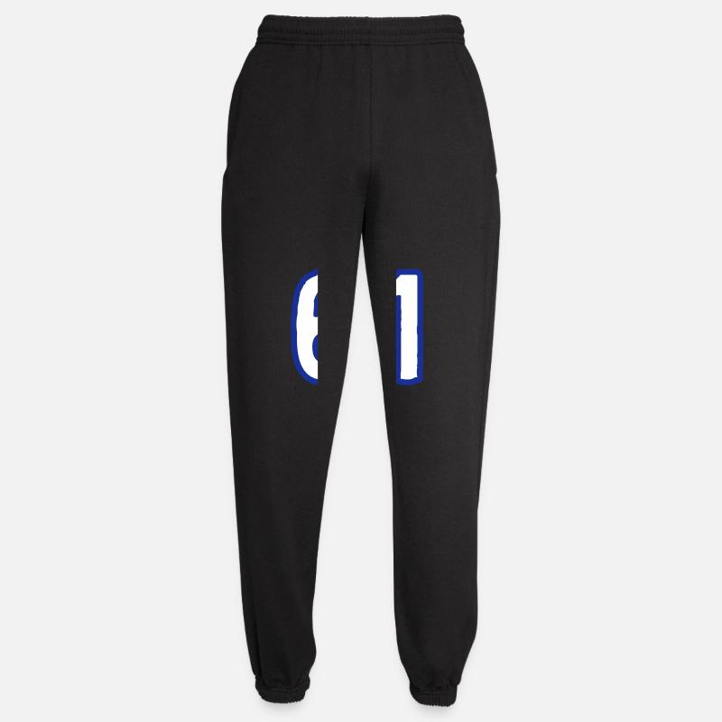 61 Number Symbol - Unisex Joggers - black