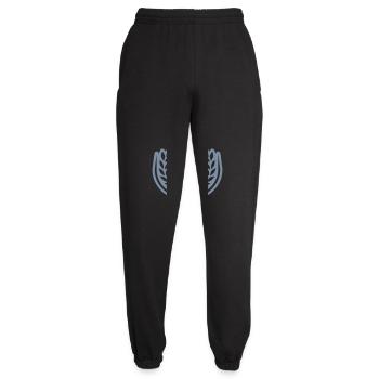 Coat of Arms Book Stars Laurel Wreath - Unisex Joggers - black - Front - AI Model Female 172 light (172cm)