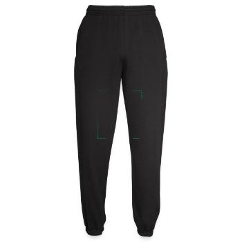 openFrame Brushstroke | Frame open | Vector - Unisex Joggers - black - Front - AI Model Female 172 light (172cm)