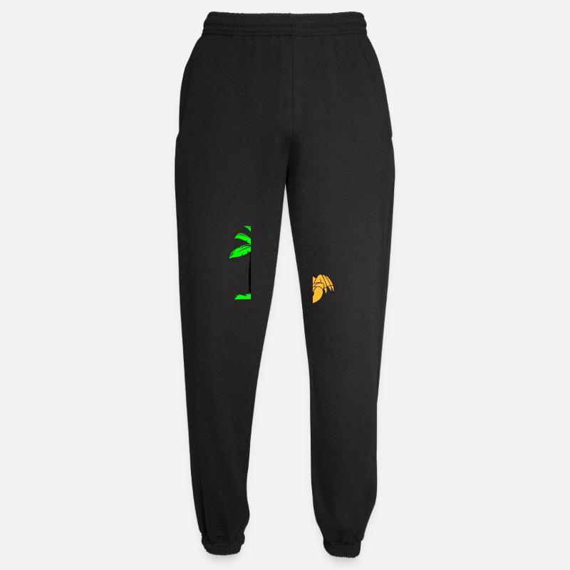 Crab Palm - Unisex Joggers - black
