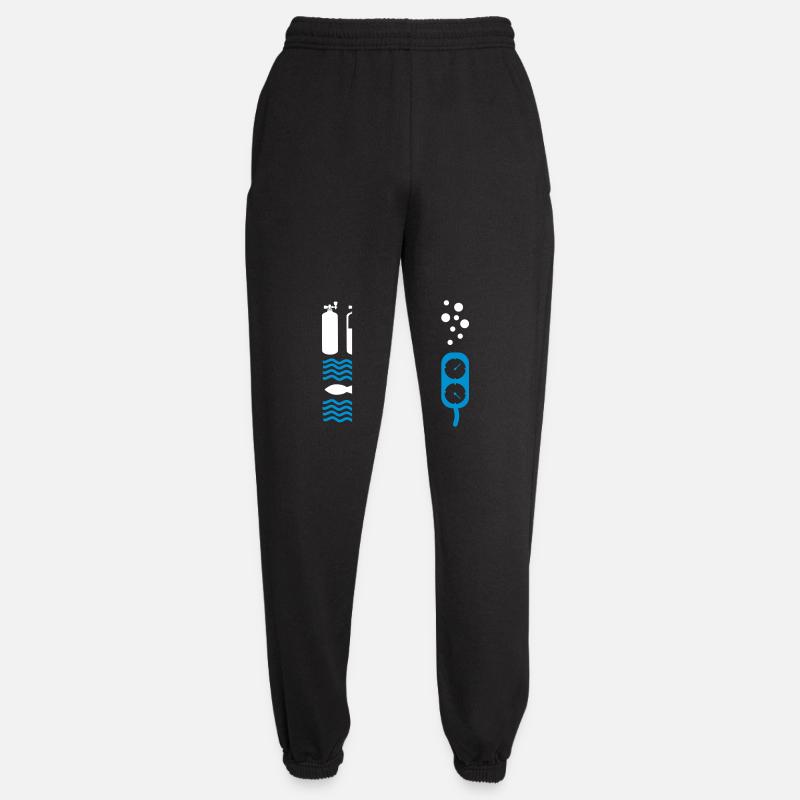 tauchen - Unisex Jogginghose - Schwarz