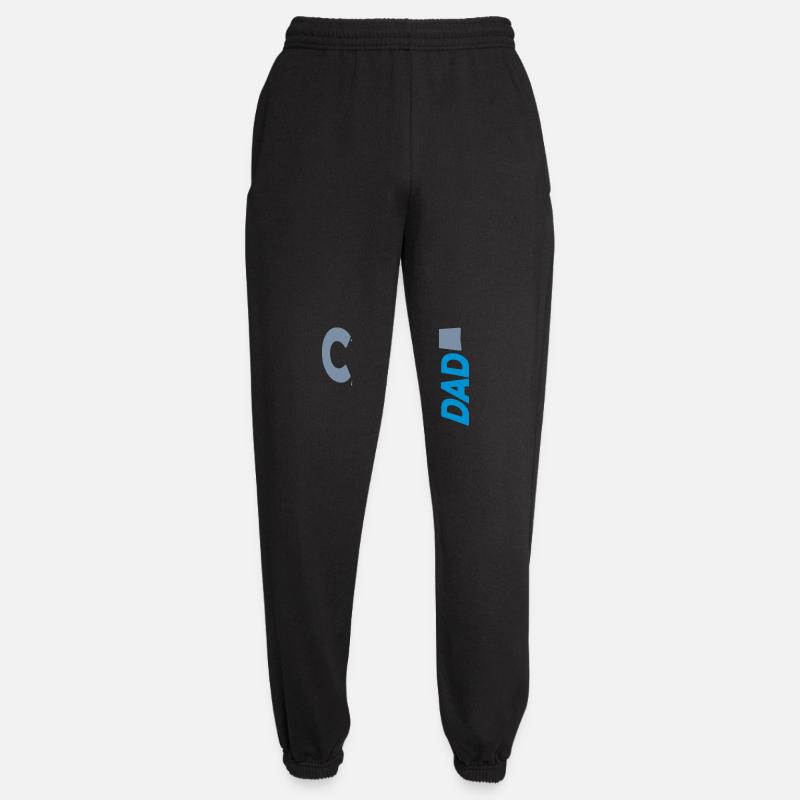 Cat Dad Logo Design - Unisex Joggers - black