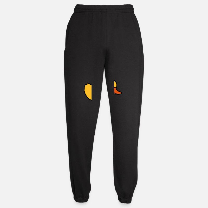 Dessin animé canard mignon poussin - Pantalon de jogging unisexe - noir