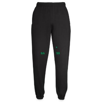 Construction worker construction site 1 - Unisex Joggers - black - Front - AI Model Female 172 light (172cm)