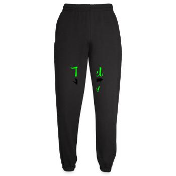 travel is life - Unisex Joggers - black - Front - AI Model Female 172 light (172cm)