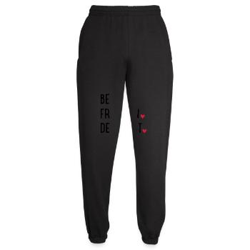 Meilleur ami - Pantalon de jogging unisexe - noir - Devant - AI Model Female 172 light (172cm)