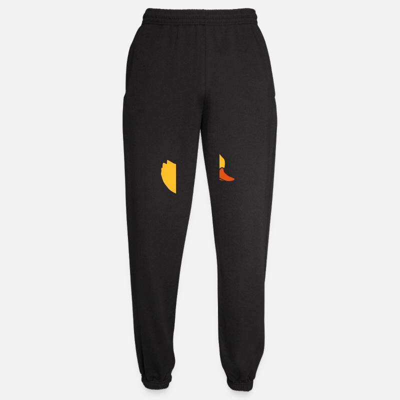 Duck Cute Chicken Chick - Unisex Joggers - black